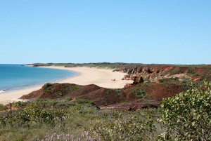 The coast at Barn Hill Station Stay