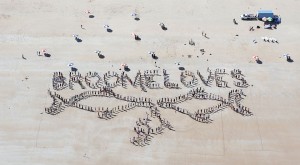 Cable Beach Human Whale Picture