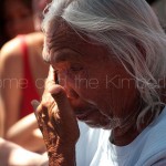 An aboriginal elder makes an emotional plea to Environment Minister, Tony Burke