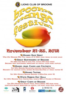 Broome Mango Festival Poster