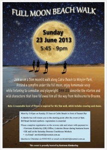 Full Moon Beach Walk