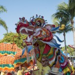Sammy the dragon at 2015 Shinju Parade