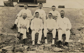 A group of Pearling Masters in their "pearling whites"